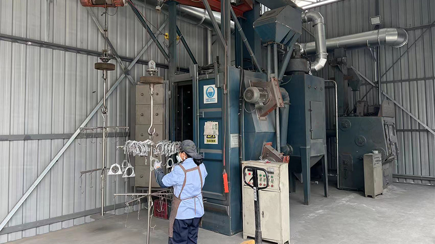 鋁件拋丸（wán）機除塵