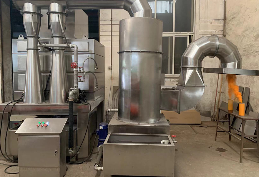 信號彈檢測除塵