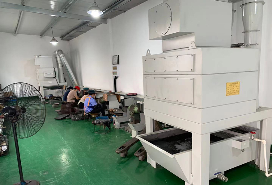 拋光機集中除塵